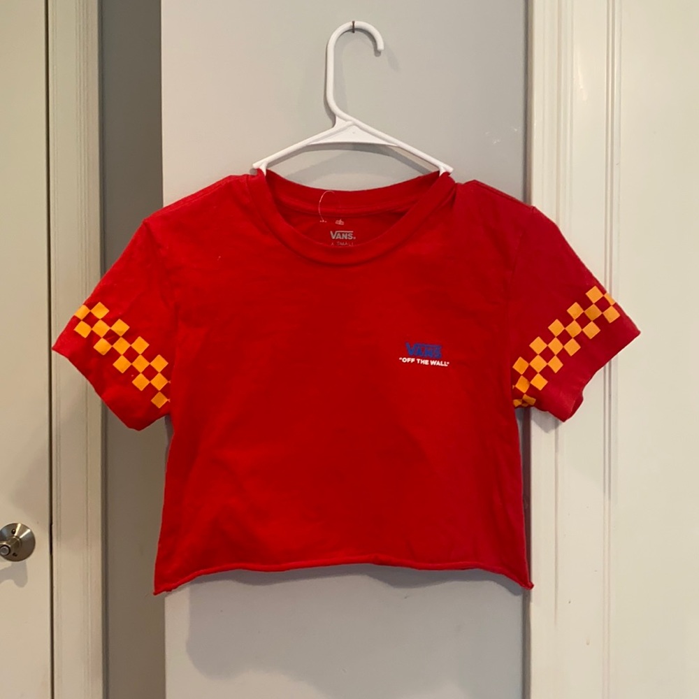 Woman’s vans cropped top